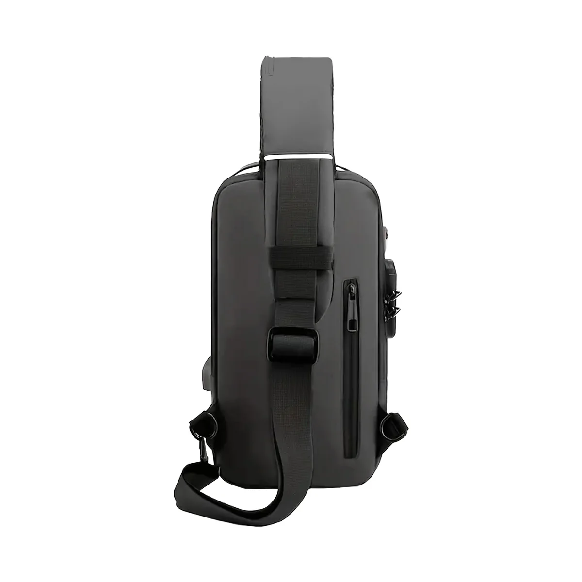 Morral Elegante de Hombre Sport Gris - Image 4