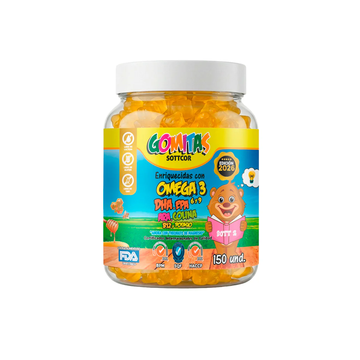Omega Para Niños Gomitas - Sottcor - Image 3