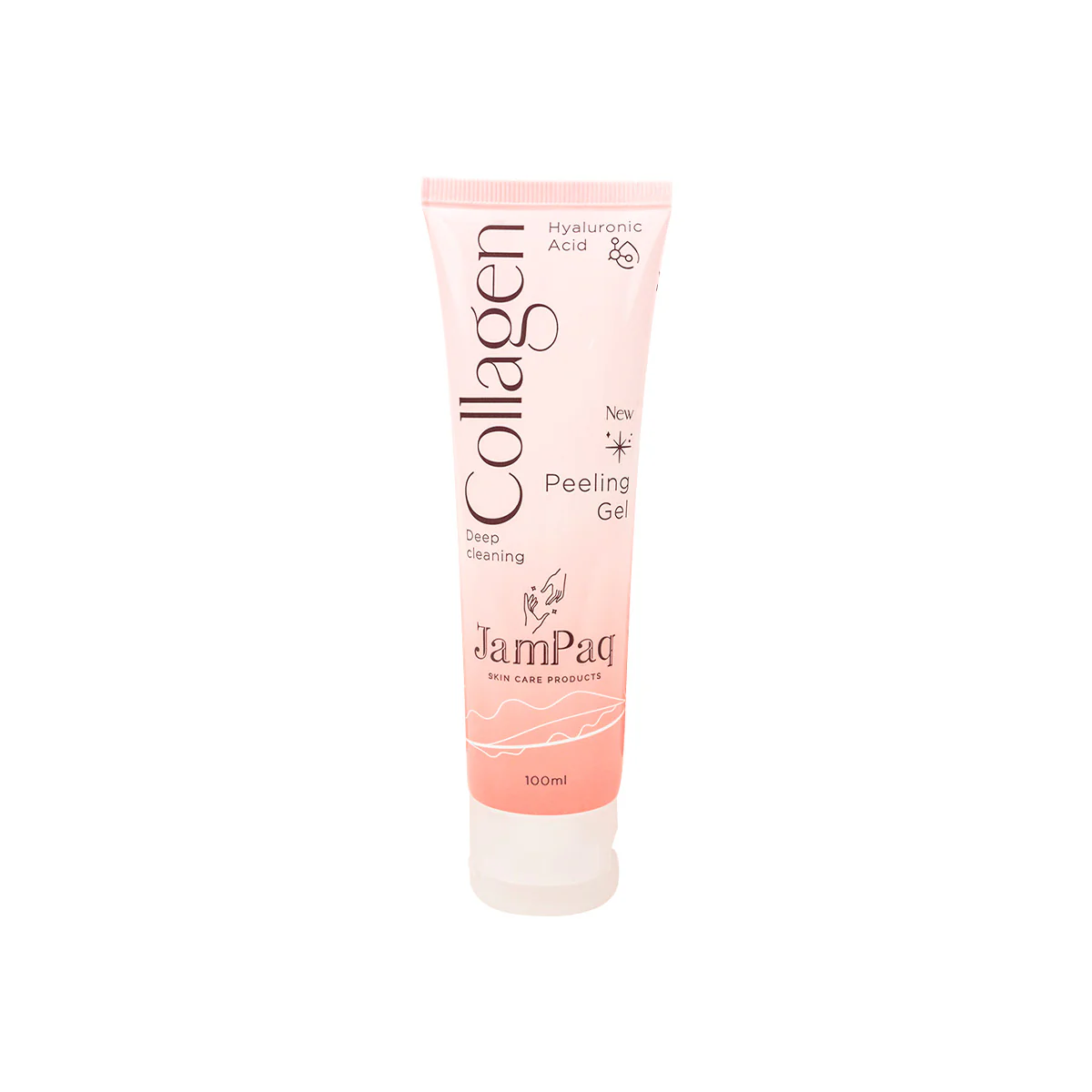 Peeling Gel Exfoliante Jampaq Snail Colágeno y Ácido Hialurónico – 180g