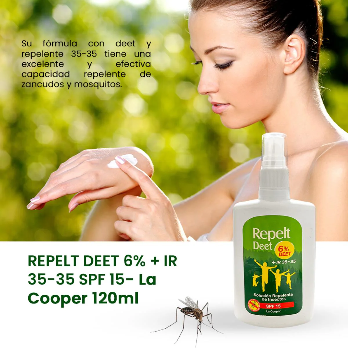 Repelt Deet 6% + IR 35-35 120ml - La Cooper - Image 3