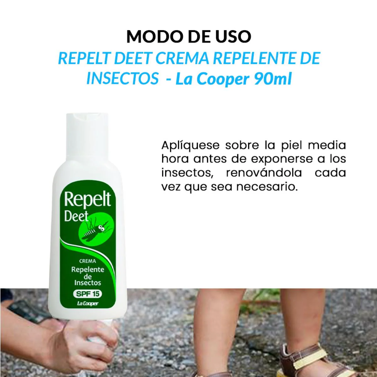 Repelt Deet Crema 90g - La Cooper - Image 4