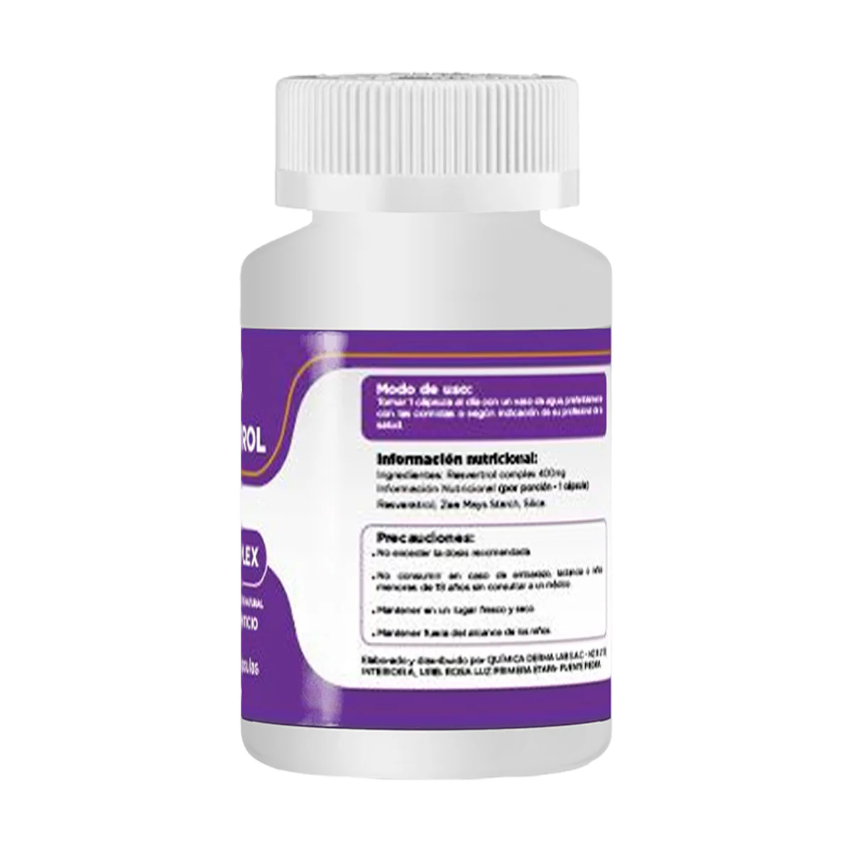 DERMO SUMAK – SUPLEMENTO ANTIOXIDANTE – RESVERATROL FÓRMULA NATURAL – 100 CÁPSULAS - Image 3