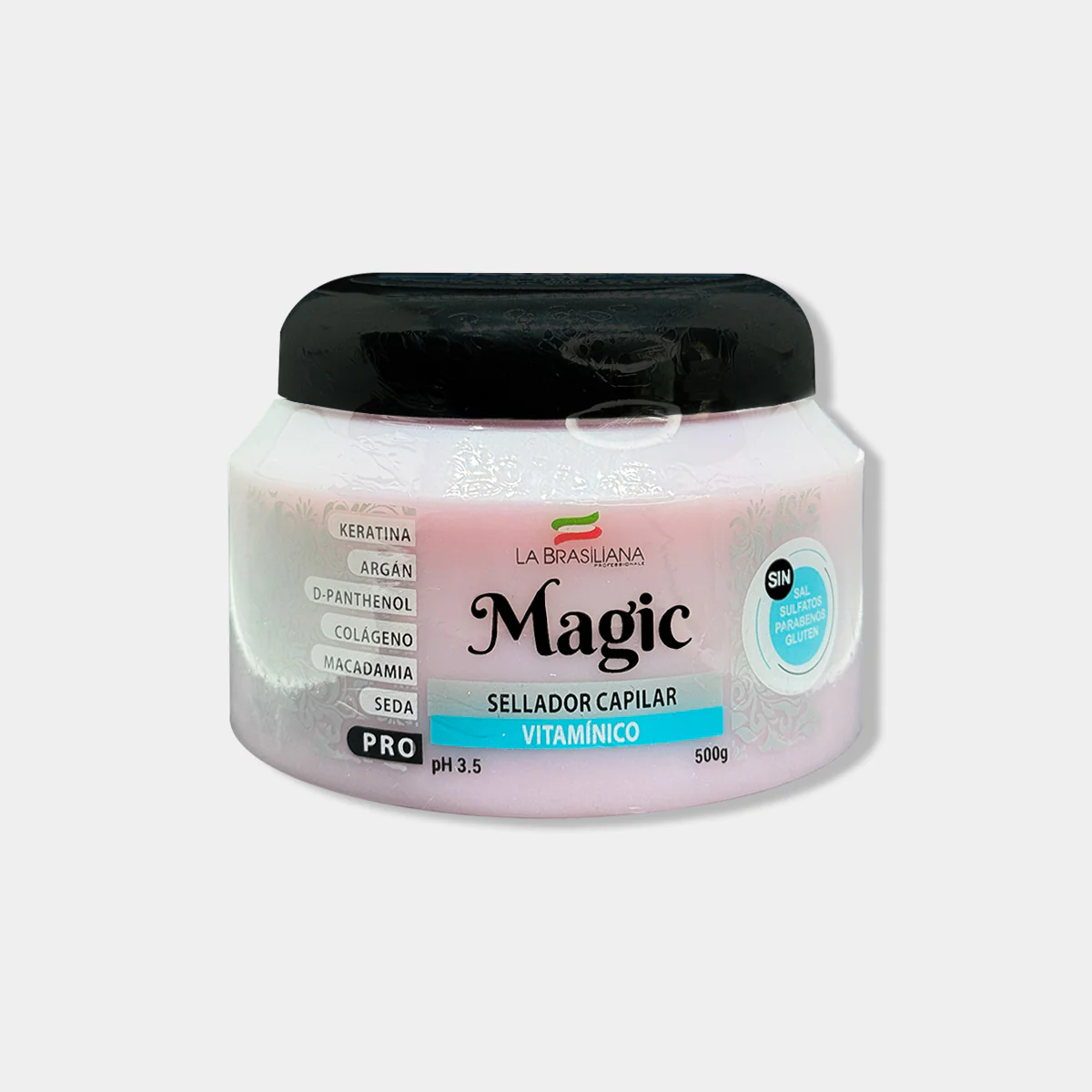 La Brasiliana Sellador Capilar Vitamínico – PRO 500g - Image 2