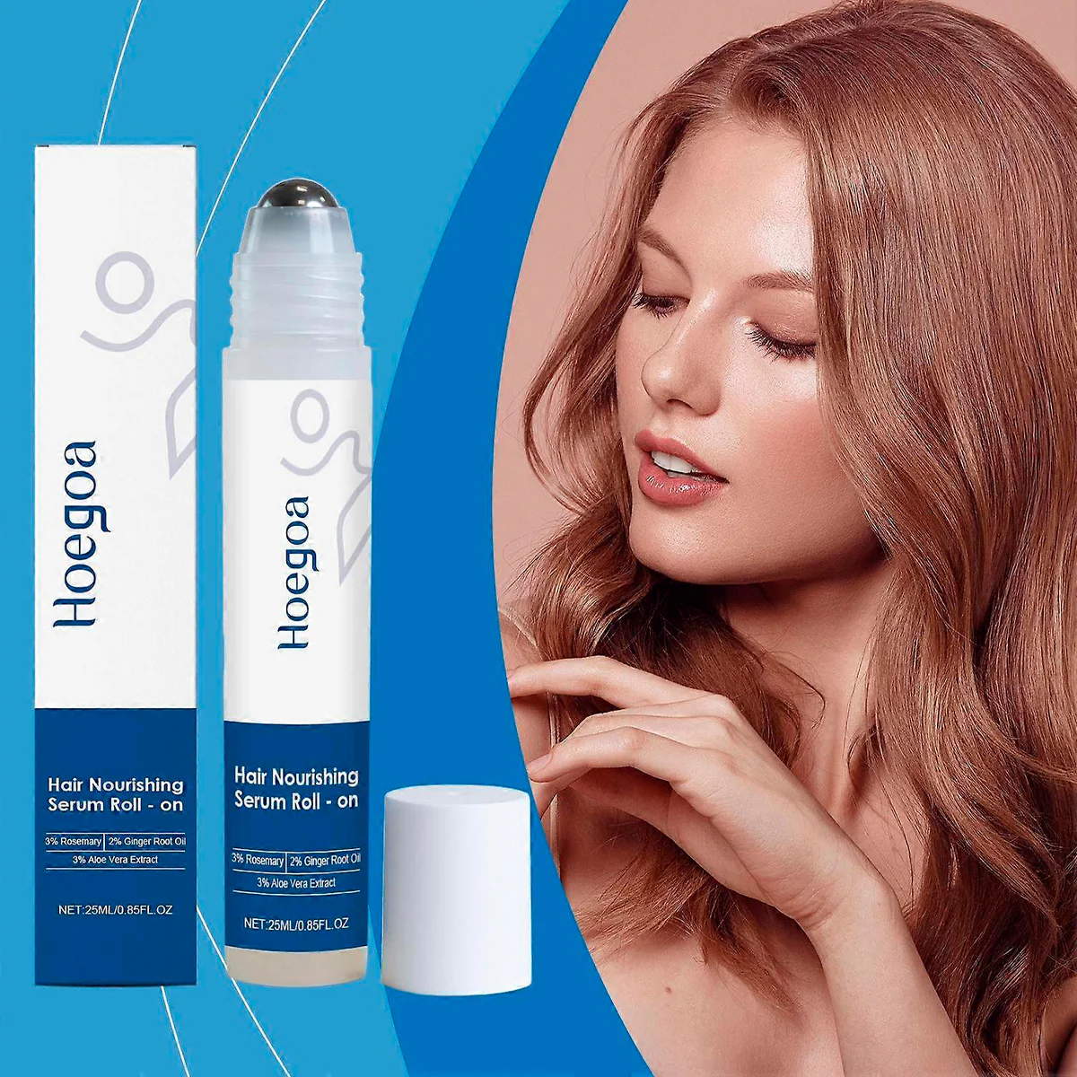Serum de romero para el cuidado del cabello roll-on 25ml - Hoegoa - Image 3