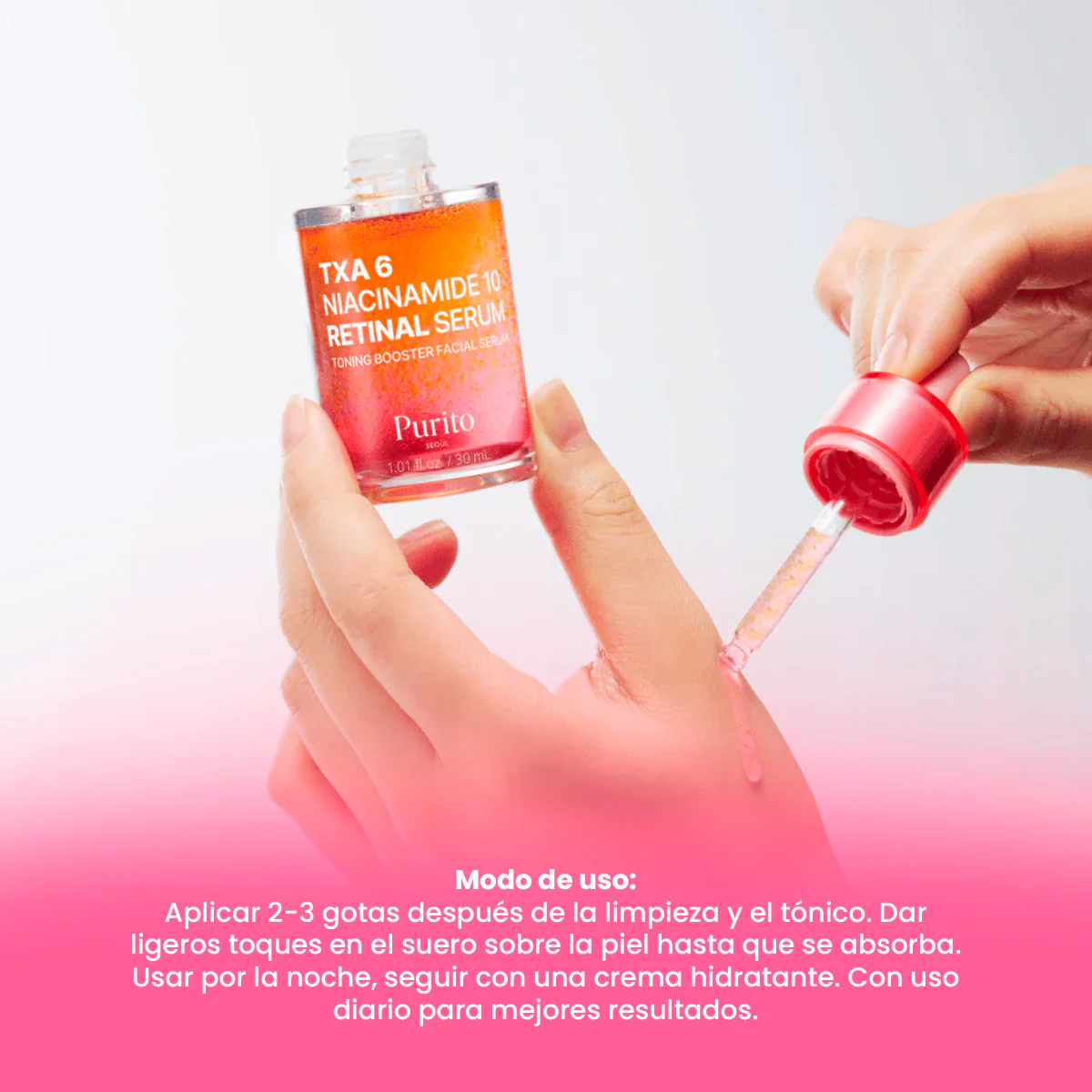 PURITO SEOUL Sérum Ácido Tranexámico (TXA) + Niacinamida 10% + Retinal - Image 3