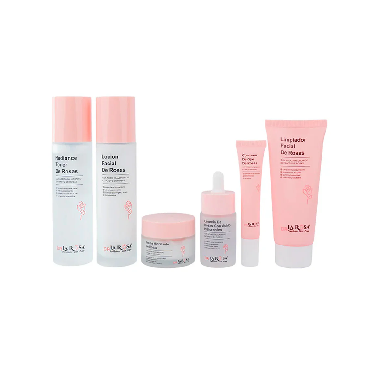 Set Skin Care Premiun de Rosas 6 piezas Dr la Rosa - Image 3
