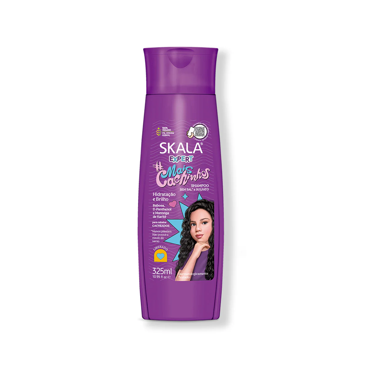 Shampoo 325ml + Acondicionador 200ml Mais Cachinhos Skala - Image 2