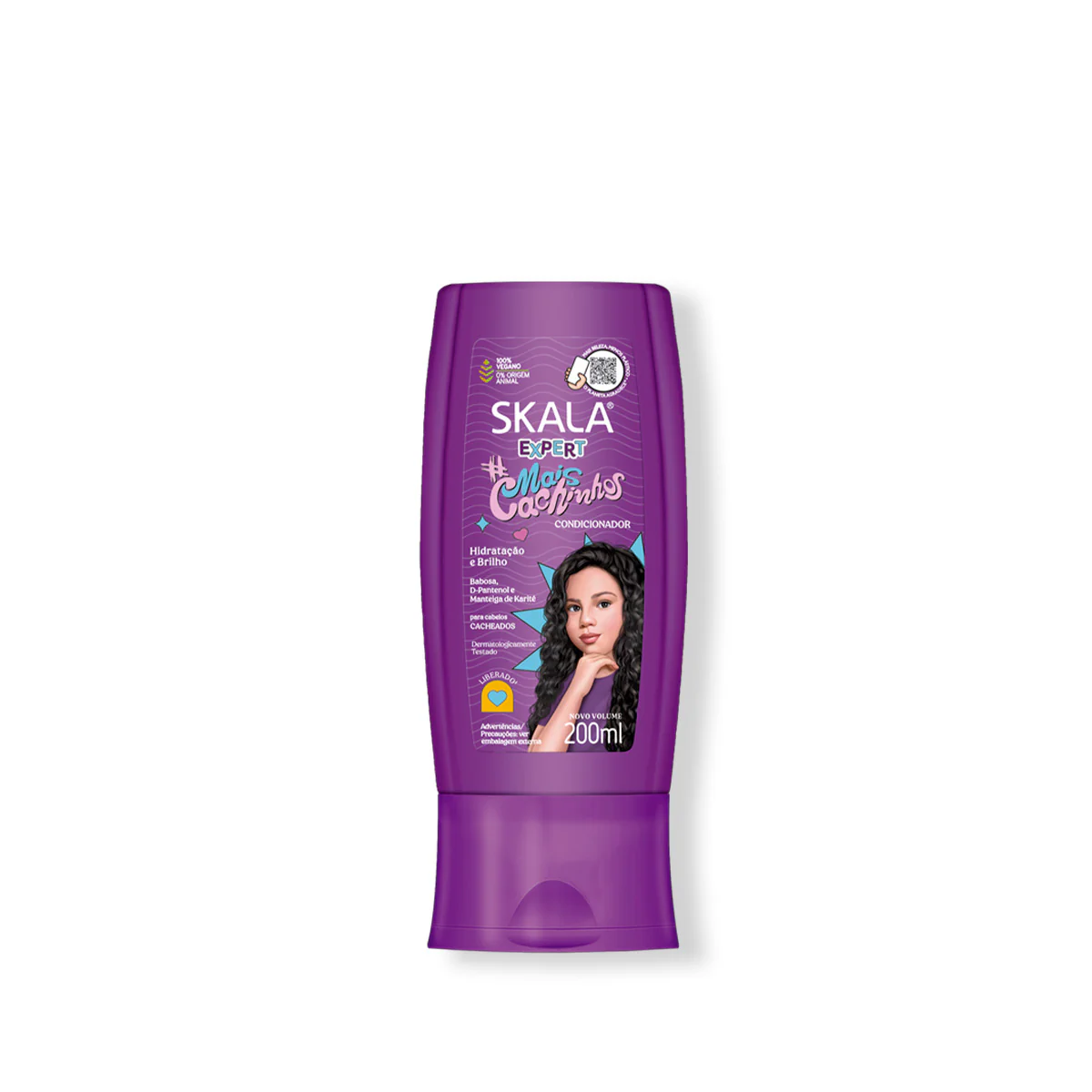 Shampoo 325ml + Acondicionador 200ml Mais Cachinhos Skala - Image 3