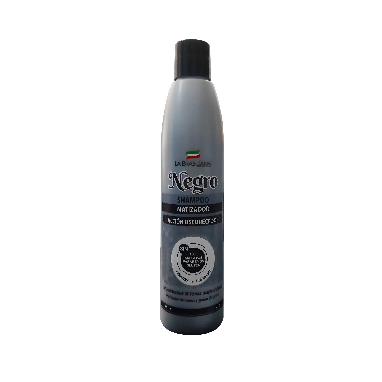 La Brasiliana Shampoo Matizador Negro – Acción Oscurecedor 250g - Image 2
