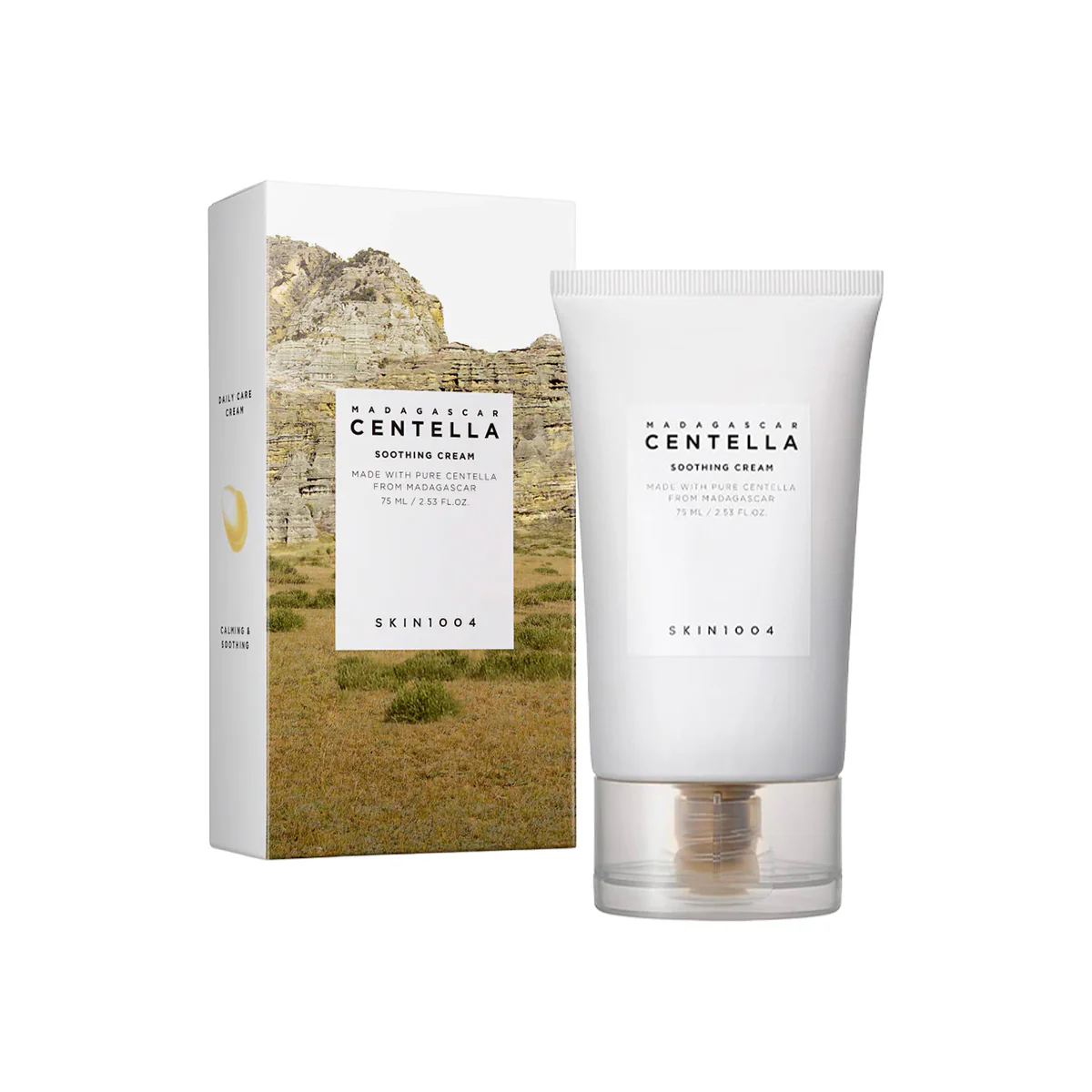 SKIN1004 – CREMA FACIAL CALMANTE – MADAGASCAR CENTELLA SOOTHING CREAM 75ML - Image 2
