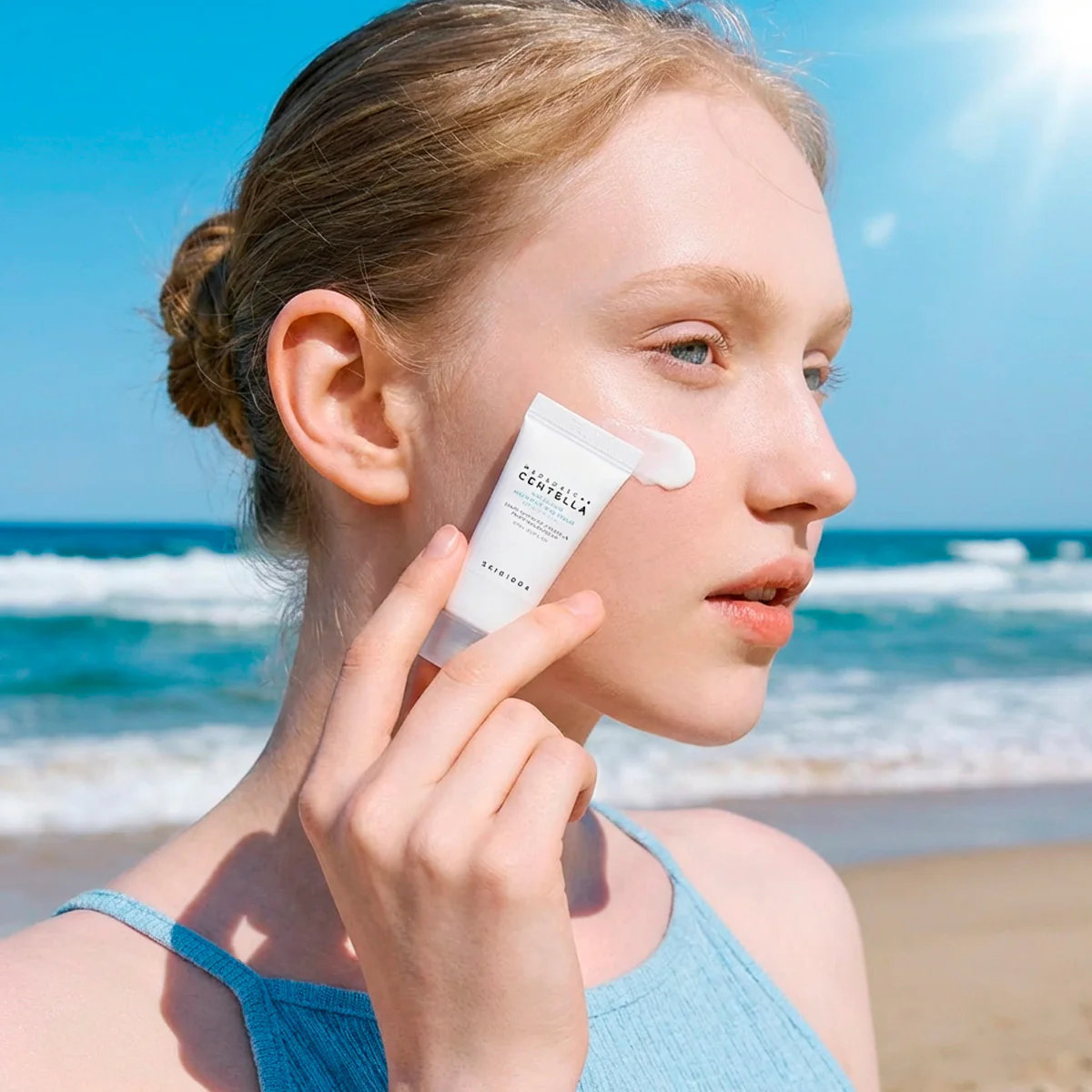 Skin1004 - Protector Madagascar Centella Hyalu-Cica Water-Fit Sun Serum 15ml - Image 4