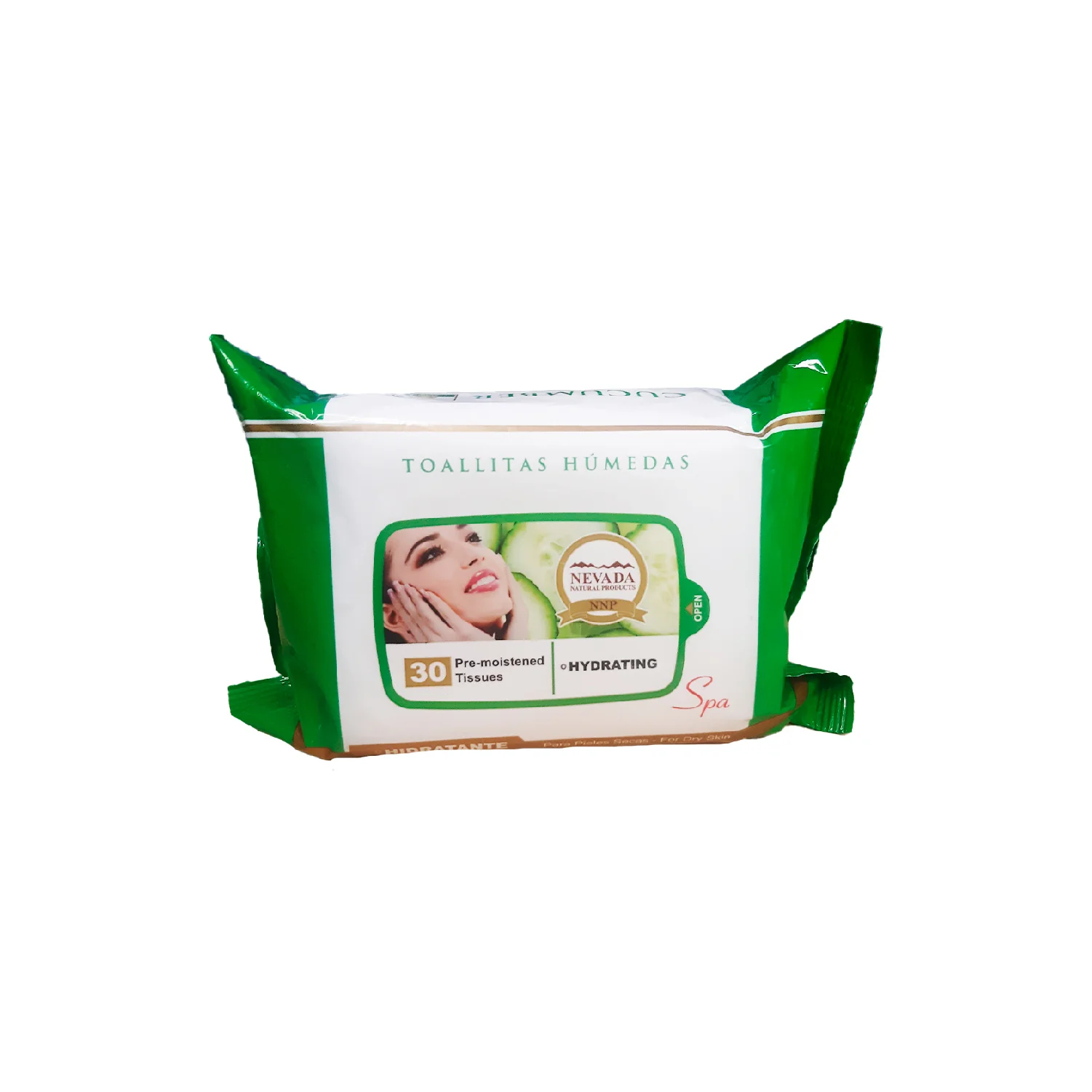 Toallitas húmedas Hidratantes Pepino - NNP
