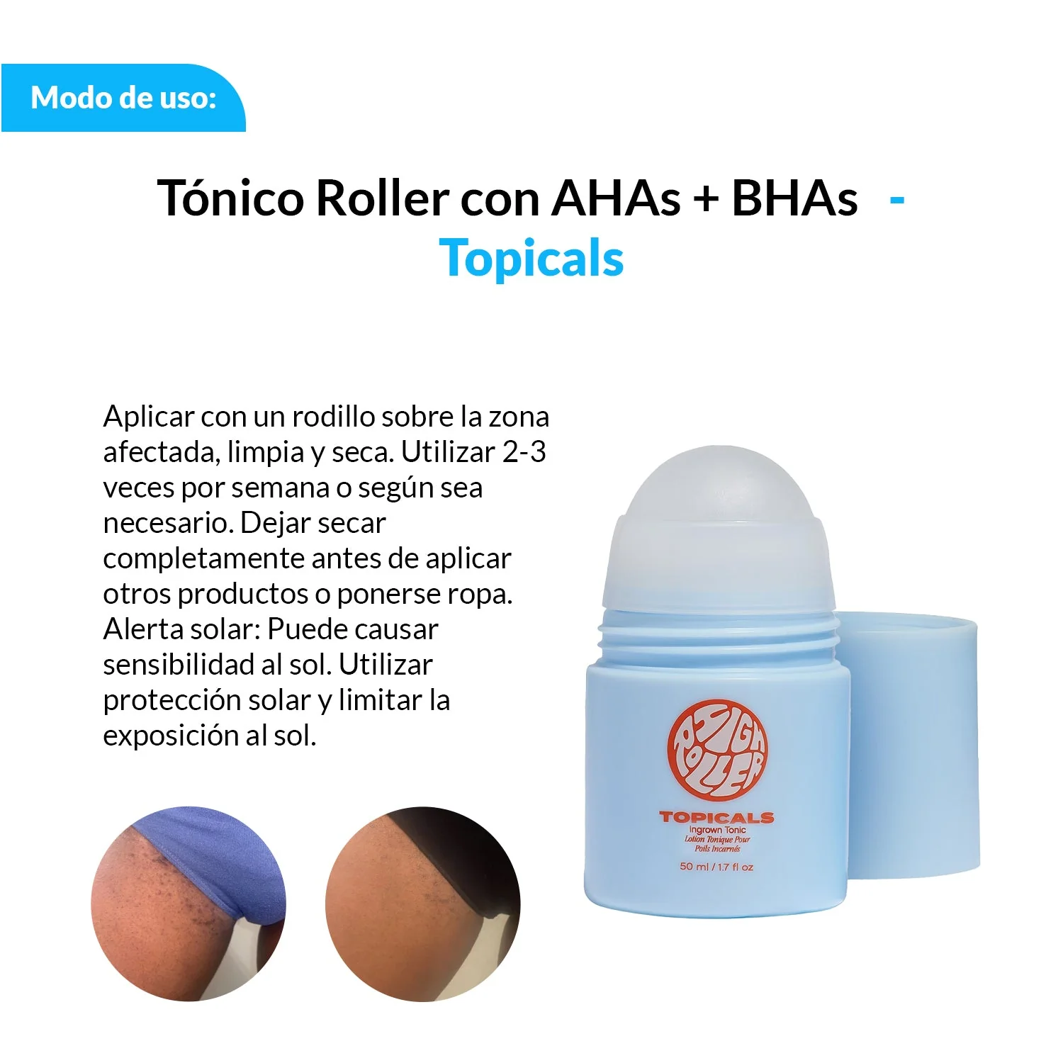 Tónico para pieles encarnadas Con AHAs + BHAs - Topicals - Image 3